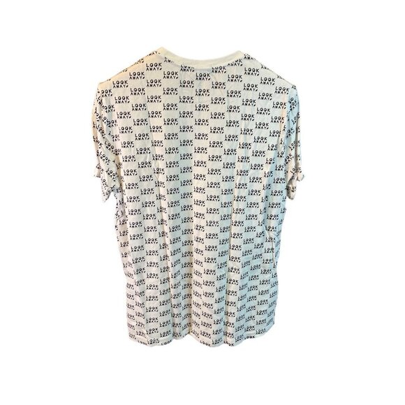 Forever 21 Mens Crew Neck Look Away T Shirt Sz XL - Picture 2 of 9